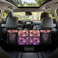 Hanging Car Trunk Organizer, Dog Paw Print Waterproof Car Back Seat Storage Bag Multipurpose Foldable Car Trunk Storage Bag for Car Trunk Storage and Decoration