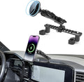 for 2022-2026 Chevrolet Silverado & GMC Sierra Phone Charger Mount, 2022+ Chevy Silverado 1500/2500/3500 Wireless Charging Phone Holder, Only fit 13.4" Touchscreen, 2026 Silverado & Sierra Accessories