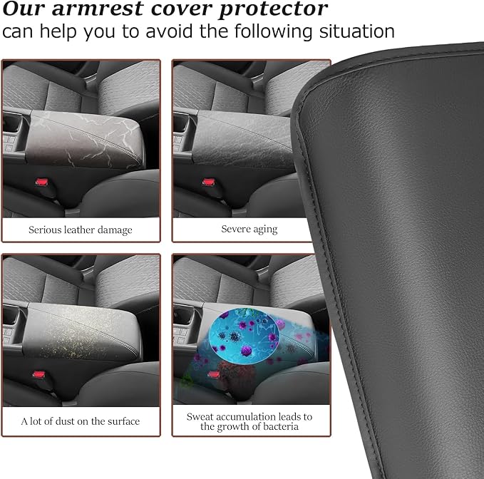 SKTU for 2026 Nissan Sentra Armrest Cover for 2026+ Nissan Sentra (S/SV/SR/SL) Center Console Cover Nissan Sentra 2026 Accessories Console Cushion Pad 2026 Sentra Seat Box Pad Soft