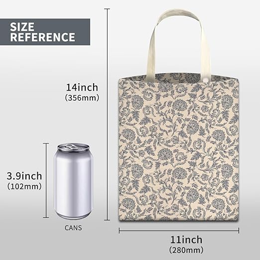ABUIFDK Car Trash Can, Cute Car Trash Bag, Hanging Car Organizer and Storage Bag, Trash Bin for Car Accessories, Vehicle, Travelling, Camping Retro White Flower