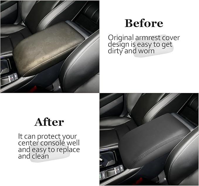 SKTU Upgrade 2024 2025 2026 Accord Armrest Cover for 2023-2026 Honda Accord LX/EX/Hybrid Sport/Hybrid EX-L/Hybrid Sport-L/Hybrid Touring Center Console Cover Honda Accord 2024 2025 2026 Accessories