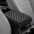JOYTUTUS Center Console Cover Compatible with 2016-2025 Tacoma & 2025 4Runner & 2005-2021 Frontier, Leather Armrest Cover for Car, Middle Console Cover Lid, Car Arm Rest Cover Pad Cushion