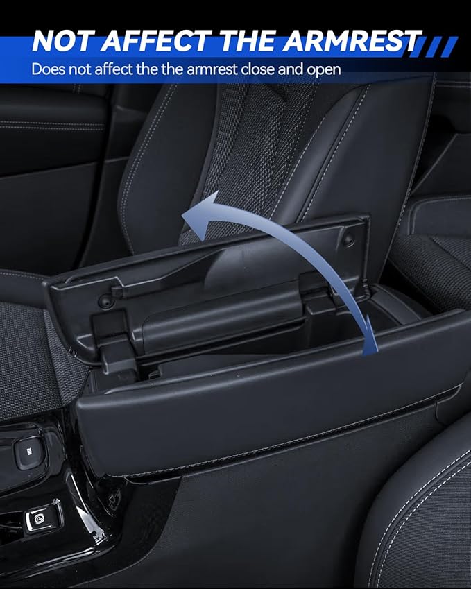 Armrest Cover for Buick Envision 2021-2025 2026 Accessories Center Console Middle Lid Pad Protector for Car Elbow Rest-Thickened