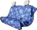 Sweat Towel Car Seat Cover Protector Rear Seats for Gym Workout,Running,Swimming,Beach and Hiking,Waterproof Universal Seat Cover for Car,Trucks,Van & SUV(Starfish Shell Conch,1pcs Rear Seat)