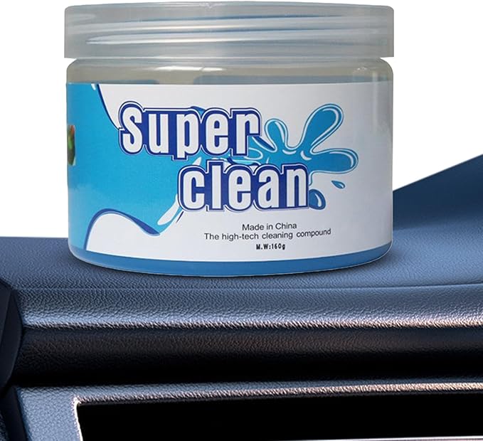 Dust Cleaning Gel - Car Detailing Putty, Interior Cleaner for Car Vents, Dashboard, Air Vents, Keyboard, Laptop | Automotive Cleaning Gel, Car Detailing Tool, Car Interior Cleaner for Home, Office, El