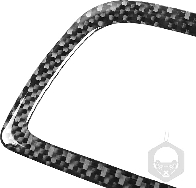 NVCNX Real Premium Carbon Fiber for Chrysler 300 Accessories 2015-2023 2016 2017 2018 2019 2020 2021 2022 S/C/Limited/Touring Door Handle Cover Interior Trim Sticker 4PCs Without Seat Memory Holes