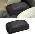 Compatible with Center Console Armrest Cover for Hyundai Tucson 2005-2009 Leather Arm Rest Storage Box Lids Cushion Protector Pad