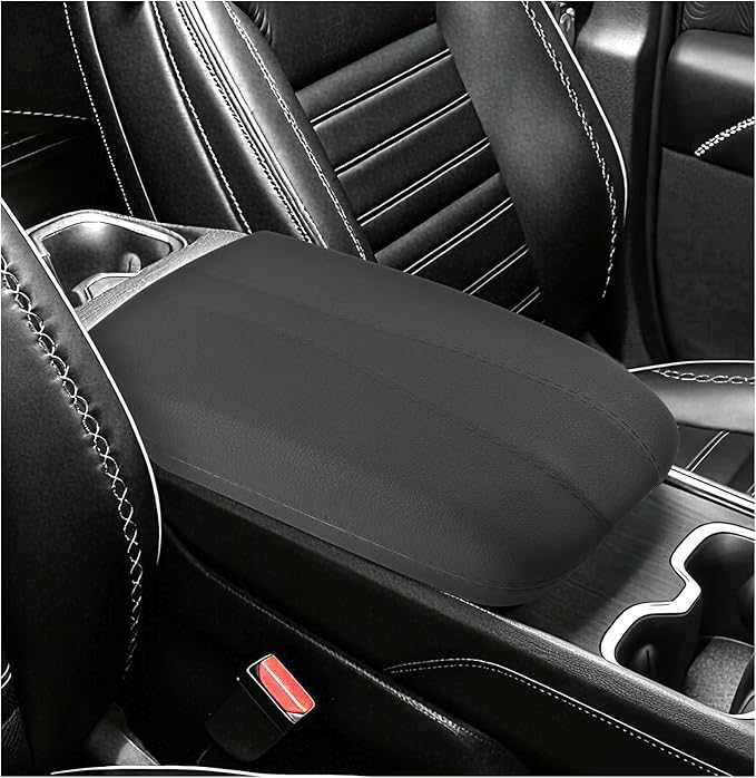 SXCY for 2025 2026 Chevy Traverse Armrest Cover for 2024 2025 2026 Chevy Traverse/GMC Acadia Accessories 2025 2026 Traverse/Acadia Center Console Cover Silicone Full Cover(w/Privacy Storage)