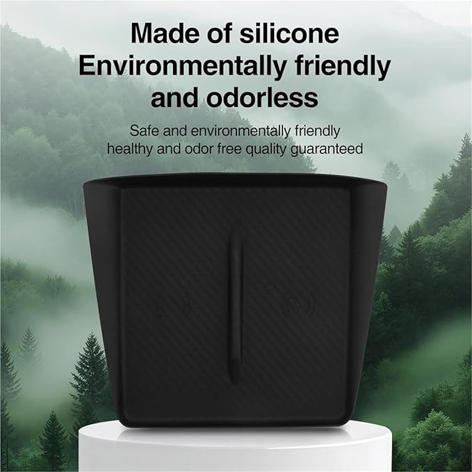 Universal Non-Slip Wireless Charging Silicone Pad, Central Control Charger Protector Mat