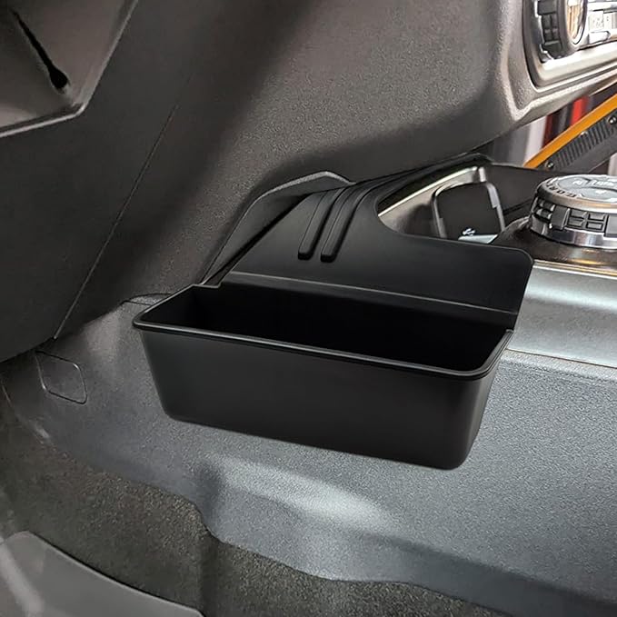 Xaido Console Gear Shifter Tray Compatible with Ford Bronco 2021 2022 2023 2024 2025 2/4-Door, Center Console Gear Side Storage Box Organizer Interior Accessories