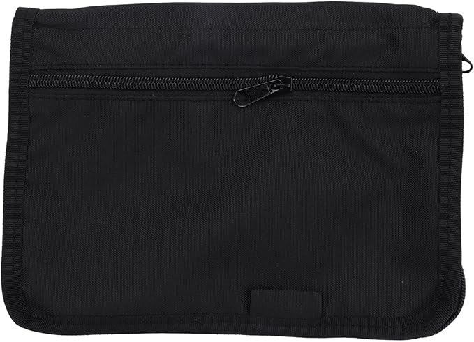 Kqcibz Universal Glove Box Organizer Storage Holder for Manuals Car Documents Glove Bag with Multi Pockets, Black, 500039075