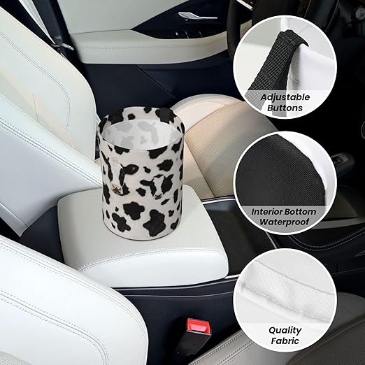 Aueimtia Car Trash Can – Collapsible & Waterproof Hanging Trash Bag, Pop-Up Garbage Bin for Cars, Trucks, Minivans, and Camping – Easy to Install & Clean