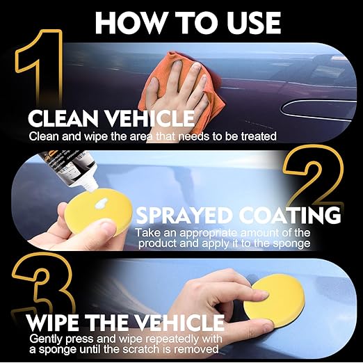 Veslaaer Luminra 2026 New Upgraded Erase Car Scratch Remover for Deep Scratches, Car Paint Scratch Remover for Vehicles, Car Scratch Repair Kit, Cars Paint Scratch Repair (1)