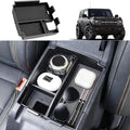 SKTMH Upgraded Center Console Organizer Tray Compatible with 2025 Ford Bronco 4-Door Automatic Transmission, Full Size Bronco Armrest Box Insert (Not for 2-Door & Bronco Sport)