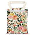 ADQWIOVL Car Garbage Can, Seat Back Hanging Cute Car Trash Can Bag, Car Organizer and Storage Bag for Travelling, Outdoor Cute Colorful Flower