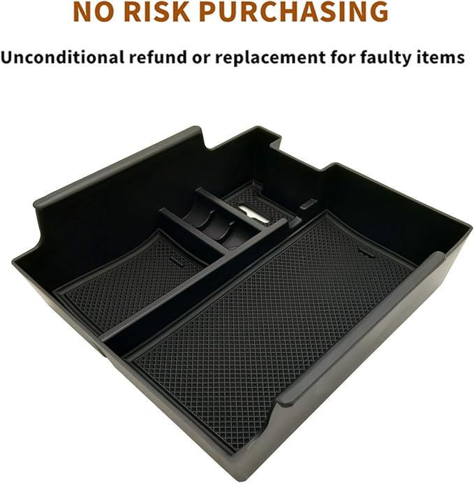 JOJOMARK Compatible with Ford Explorer 2012 2013 2014 2015 2016 2017 2018 2019 Center Console Tray Organizer, Armrest Secondary Storage Box