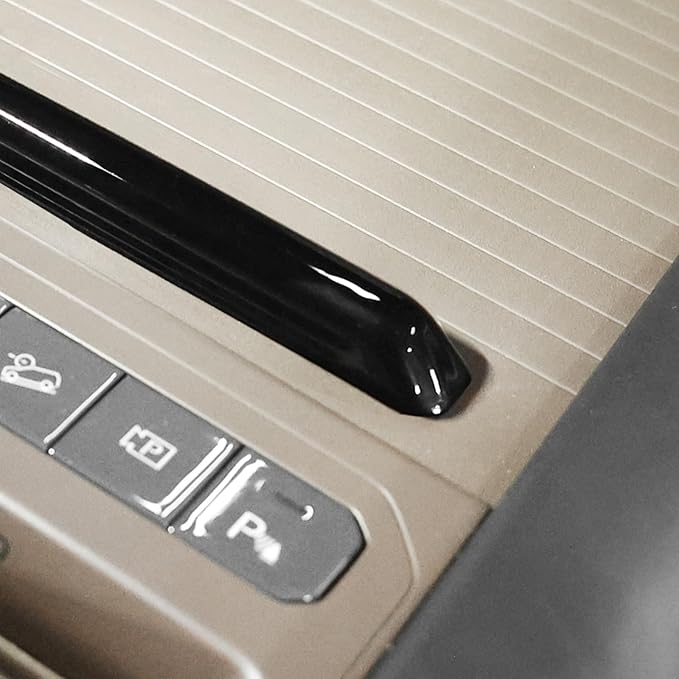 YOUTOOCAR Center Console Sliding Box Handle Cover Compatible with Kia EV9 2024-2026 Accessories (Glossy Black)