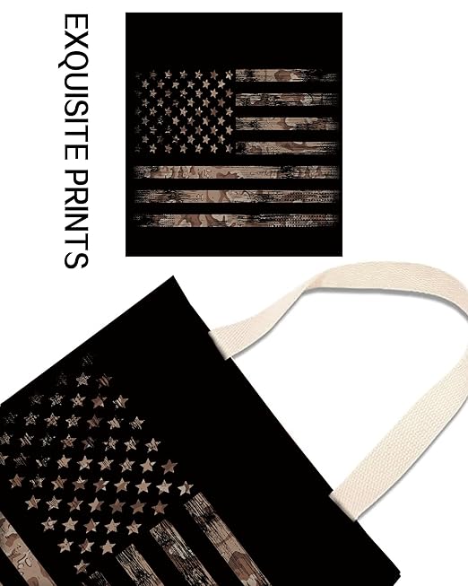 ANKVRP Car Trash Can, Durable Hanging Car Trash Garbage Bag, Cute Automotive Garbage Cans Organizer, Cool American Flag