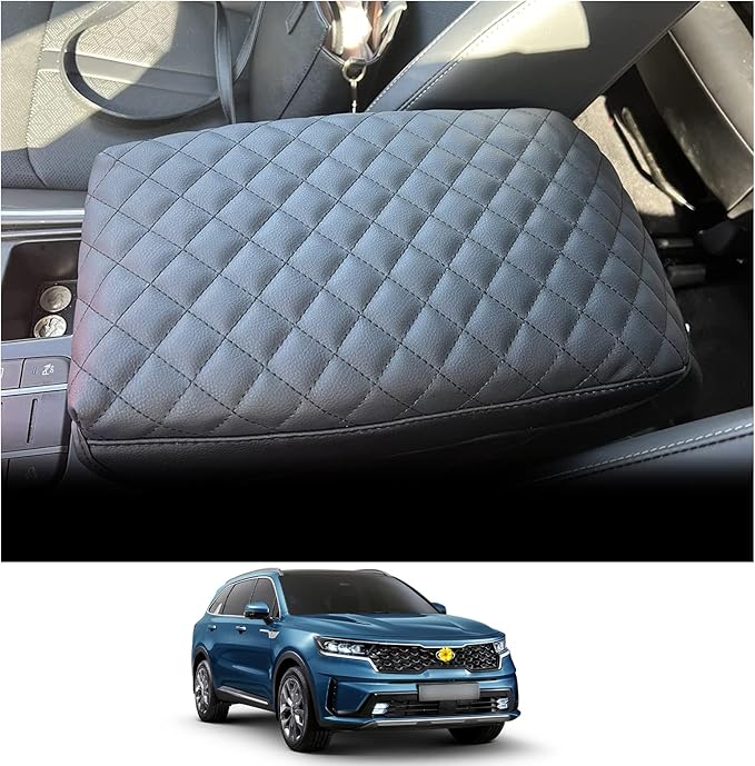 CDEFG Center Console Cover Armrest Cover Center Console Pad for 2021 2022 Sorento Car Interior Accessories Arm Rest Protective Cover Scratch Resistance