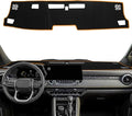 Dash Cover for Chevy Colorado/Gmc Canyon 2023 2024 2025 2026 Dashboard Cover Mat Center Console Non-Slip No Glare Protector Mat Pad Sunshade Interior Accessories for Chevylot Colorado, Orange Trim