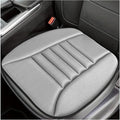 Sun Walker Car Seat Cushion, 1.2" Thick Memory Foam Auto Seat Protector Pressure Relief Pad, Nonslip Bottom Mat Comfort Driving Seats Cover for Truck SUV Sedan, Car Accessories (Gray)