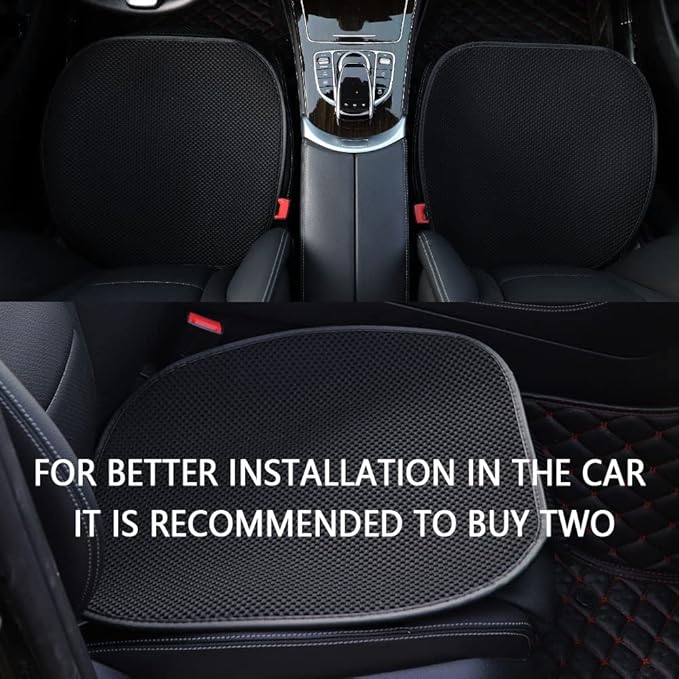 Extra Large 19.5" Car Seat Cushion for CCar Seat Driver Long Sitting,Breathable Comfort Car Cushion,Anti Slip CCar Seat Protector for Driving Travel 1Pcs
