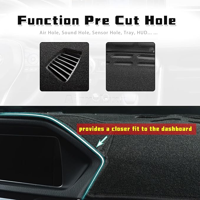 Dashboard Cover fit for Nissan Pathfinder 2022 2023 2024 2025 2026 Dash Cover Nonslip Dash Mat Pad Protector Interior Accessories