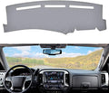 Dashboard Dash Cover Mat Carpet Compatible with 99-06 Chevy Silverado GMC Sierra,00-06 Chevy Suburban Tahoe GMC Yukon/XL,01-06 Chevy Avalanche(Grey)