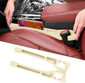 7F Car Seat Gap Filler, Organiser Between Seat and Centre Console, Universal Car Accessories, Fit SUV Truck Storage Beige