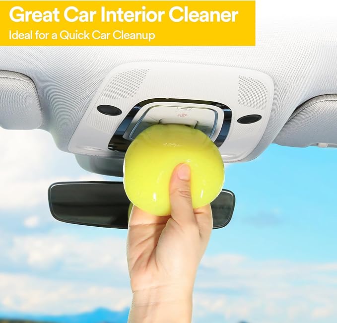 PULIDIKI Car Cleaning Gel for Car Detailing Kit Car Cleaning Putty Gel Reusable Car Cleaning Kit Car Slime for Cleaning Car Interior Cleaner Car Cleaning Supplies Car Accessories