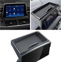 WEIPIN for Center Console Screen Organizer Tray Compatible with 2021–2024 Chevy Tahoe/Suburban & GMC Yukon — Not Fit Yukon Denali Console Organizer ABS Materials