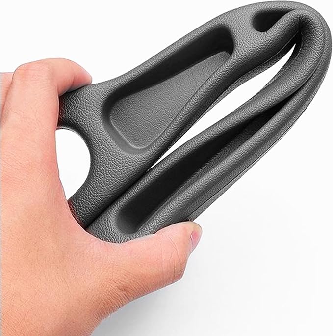2 Pack No Drop Car Seat Gap Filler Guard, Stopper/Catcher to Fill the Gap between Seat and Console Black Car Crevice Inbetween Blocker Plug Space Pad X01