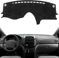 KEYOOG Dashboard Cover Dash Mat Fit for to-yota Sienna 2010-2004 (Without HUD Models),Car Dash Board Mat Anti-Glare Carpet,Non-Slip Pad Sunshield Protector (Flannel)