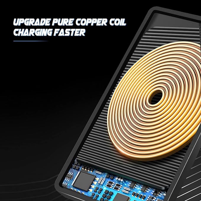 , Universal 10W Car Antislip Cell Phone Fast Charging Pad Mat Holder Portable