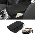 Car Center Console Cover Armrest Cover for Hyundai Santa Cruz 2022 2023 2024 2025 2026 Center Console Pad Interior Accessories Car Armrest Seat Box Cover Protector with Pockets Storage Bag