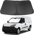 Windshield Sun ShadeCustom Fit 2014-2024 2025 Dodge RAM ProMaster Accessories Full Size Cargo Van Chassis Cab Cutaway Front Window Sunshade Rays Reflector Keeps Car Cooler