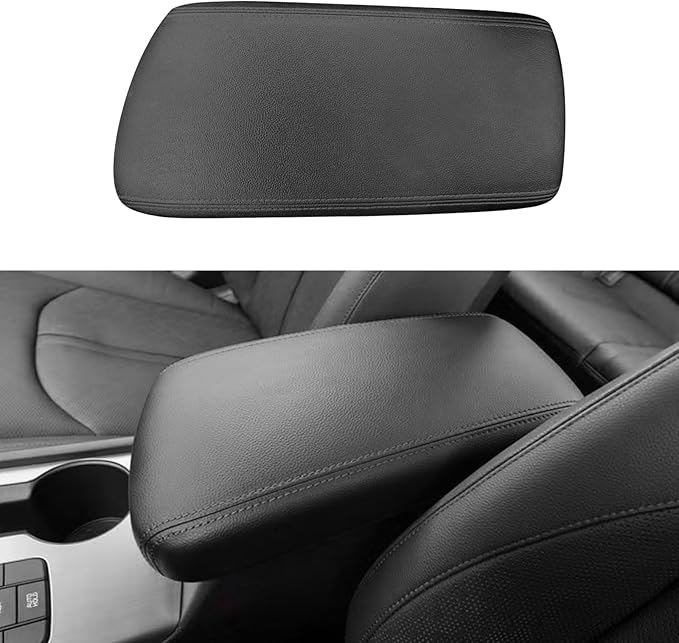 Center Console Cover for Kia Optima 2016 2017 2018 2019 2020 Car Accessories Center Consoles Anti-Scratch Waterproof PU Leather Arm Rest Covers Armrest Box Cushion Pad Automotive Interior Accessory