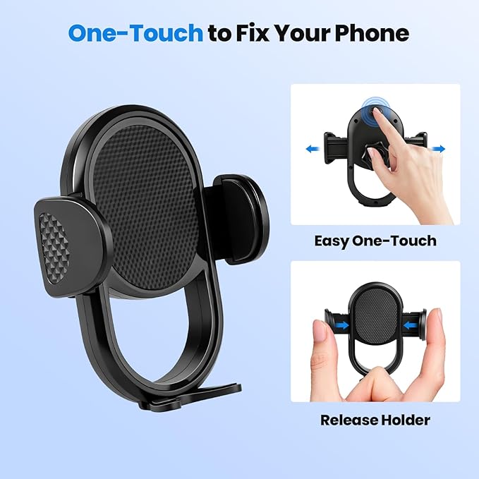 Karltys Magnetic Phone Holder, Dashboard Organizer Phone Mount with 2 Options iPhone MagSafe & Clip-in Holder for Mazda CX5, 360° Rotation Phone Holder for Mazda CX-5 2022-2025 10.25-Inch Screen