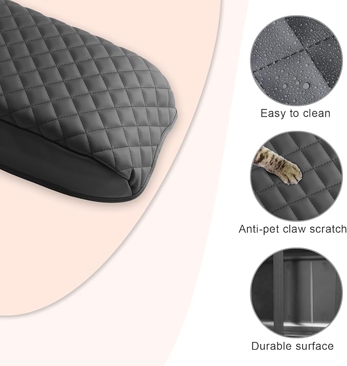 CDEFG for Honda Accord 2023-2025 2026 Center Console Cover Armrest Box Cover for Accord (LX,SE) Accessories Console Arm Rest Protector