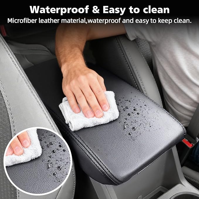 Center Console Armrest Cover Compatible with Subaru Crosstrek/Impreza 2024 2025 2026, Soft Armrest Pad Cover Protector Cushion for Subaru Interior Accessories