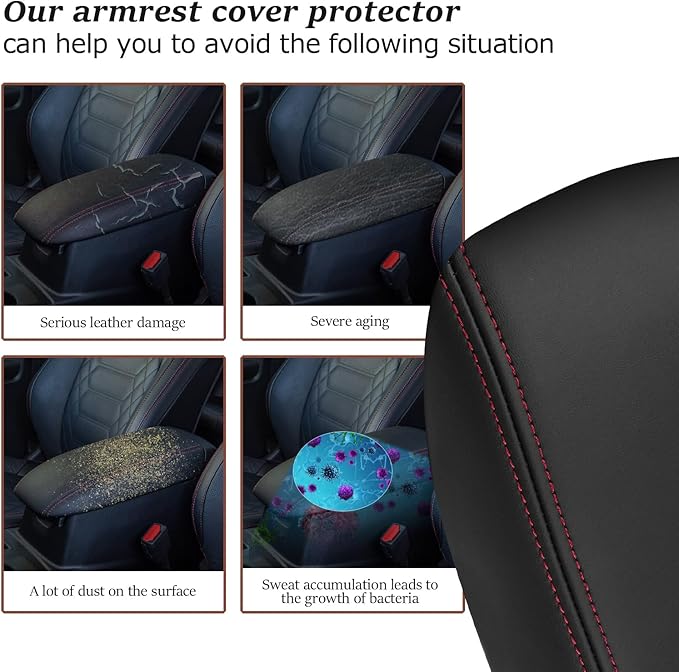 SKTU Upgrade for 2020-2026 Ford Escape 2021-2025 Bronco Sport Center Console Cover 2023 2024 2025 2026 Escape Armrest Pad 2024 2025 Bronco Sport Seat Box Cover Ford Escape 2024 2025 2026 Accessories