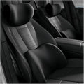 Car Lumbar Support Pillow and Car Neck Pillow Kit for Bugatti Centodieci 2020 2021 2022 2023 2024 2025 2026, Car Seat Neck Back Rest Pillows, Ergonomic Car Seat Headrest & Lumbar Cushion