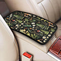 Car Armrest Cushion Pad Mushroom Center Console Cover Boho Green Car Accessories Interior Organizers Auto Center Console Arm Rest Covers
