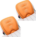 Comfort Dreamcatcher Car Seat Cushion Non-Slip - Relaxing, Optimal Support & Posture for Long Drive (Front Seats (Orange))