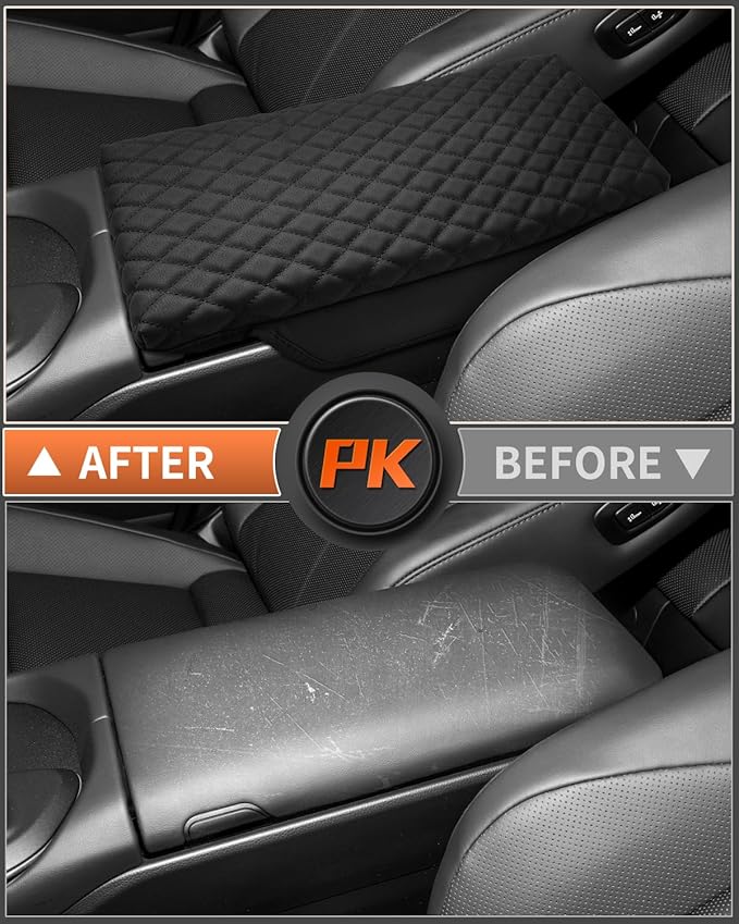Shademax Toyota Crown Center Console Cover, Armrest Cover Cushion Pad for Toyota Crown Signia 2023 2024 2025 2026 Accessories PU Leather Middle Consle Lid Armrest Seat Box Cover Protector Anti-Scratch