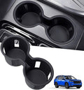 Car Center Console Cup Holder Inserts for Honda Pilot 2023-2026 & Passport/Ridgeline 2024-2026, TPE Interior Accessories Cup Holder Protector for 23-25 Pilot & 24-26 Passport/Ridgeline, Black