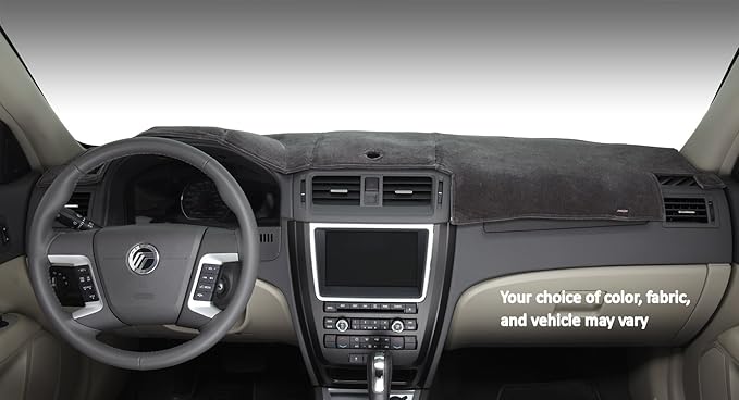 DashMat 71718-00-23 VelourMat Beige Dashboard Cover and Protector