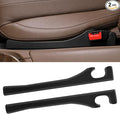 2 Pack Car Seat Gap Filler Car Seat Gap Interior Universal Fit PU Leather Car Seat Gap Plug for Filling Gaps Between Seats and Consoles Stop Things from Dropping