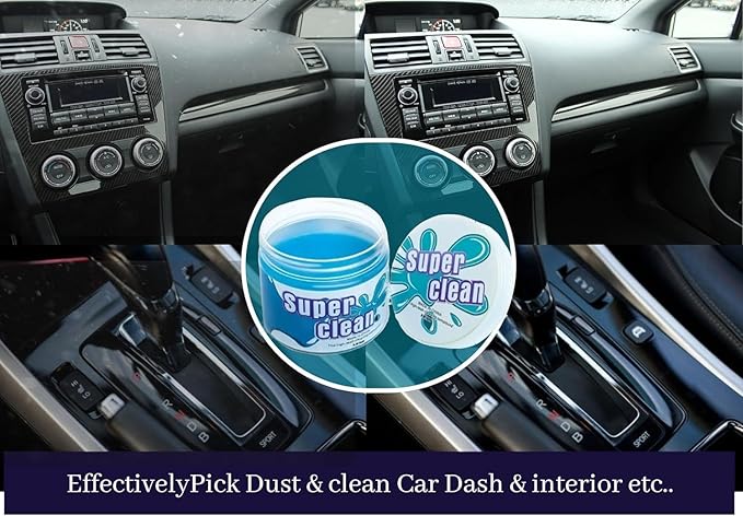 Car Cleaning Gel Universal Detailing Kit Automotive Dust Car Crevice Cleaner Slime Auto Air Vent Interior Detail Removal for Car Putty Cleaning Keyboard Cleaner Car Accessories