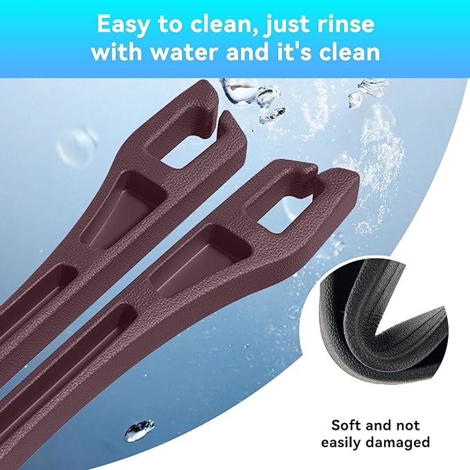 2PCS Car Seat Gap Filler Organizer,Multifunctional Car Gap Filler Organizer Storages Function ,Universal Console Catcher Between Seats Cars Interior Accessories (Red)